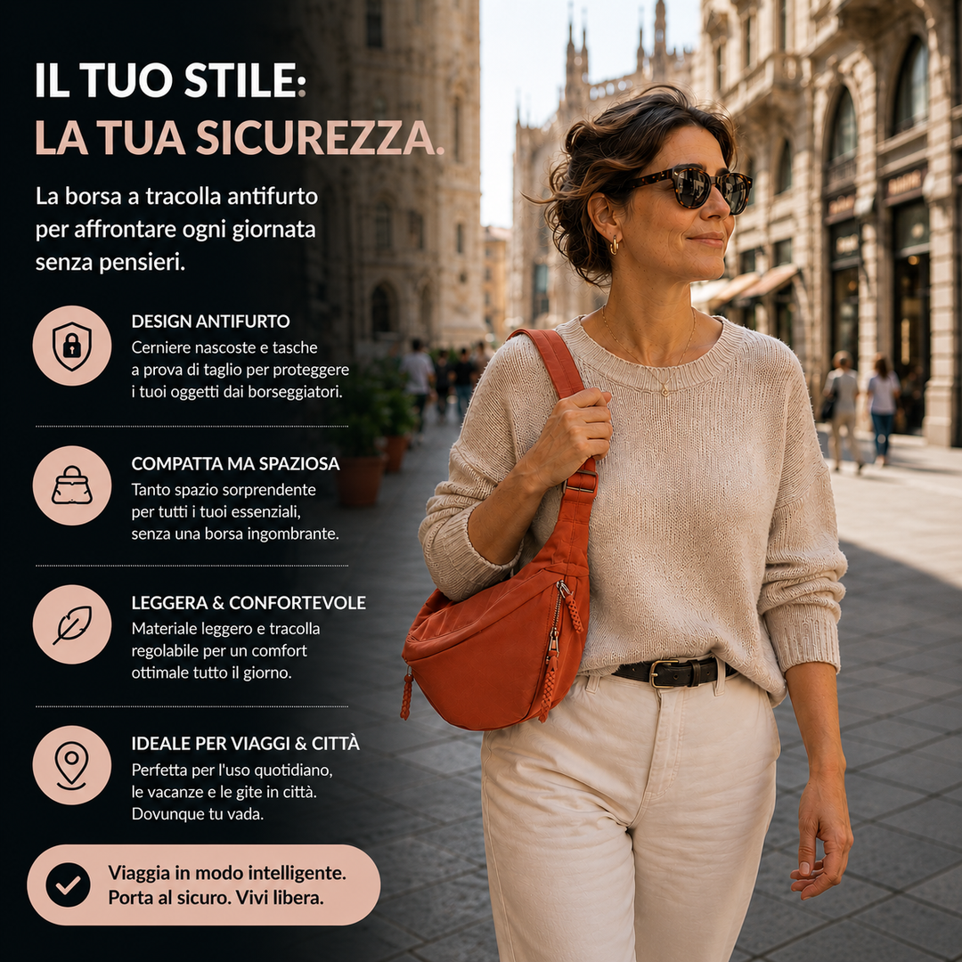 GIOIA™ - CRESCENT SHOULDER BAG