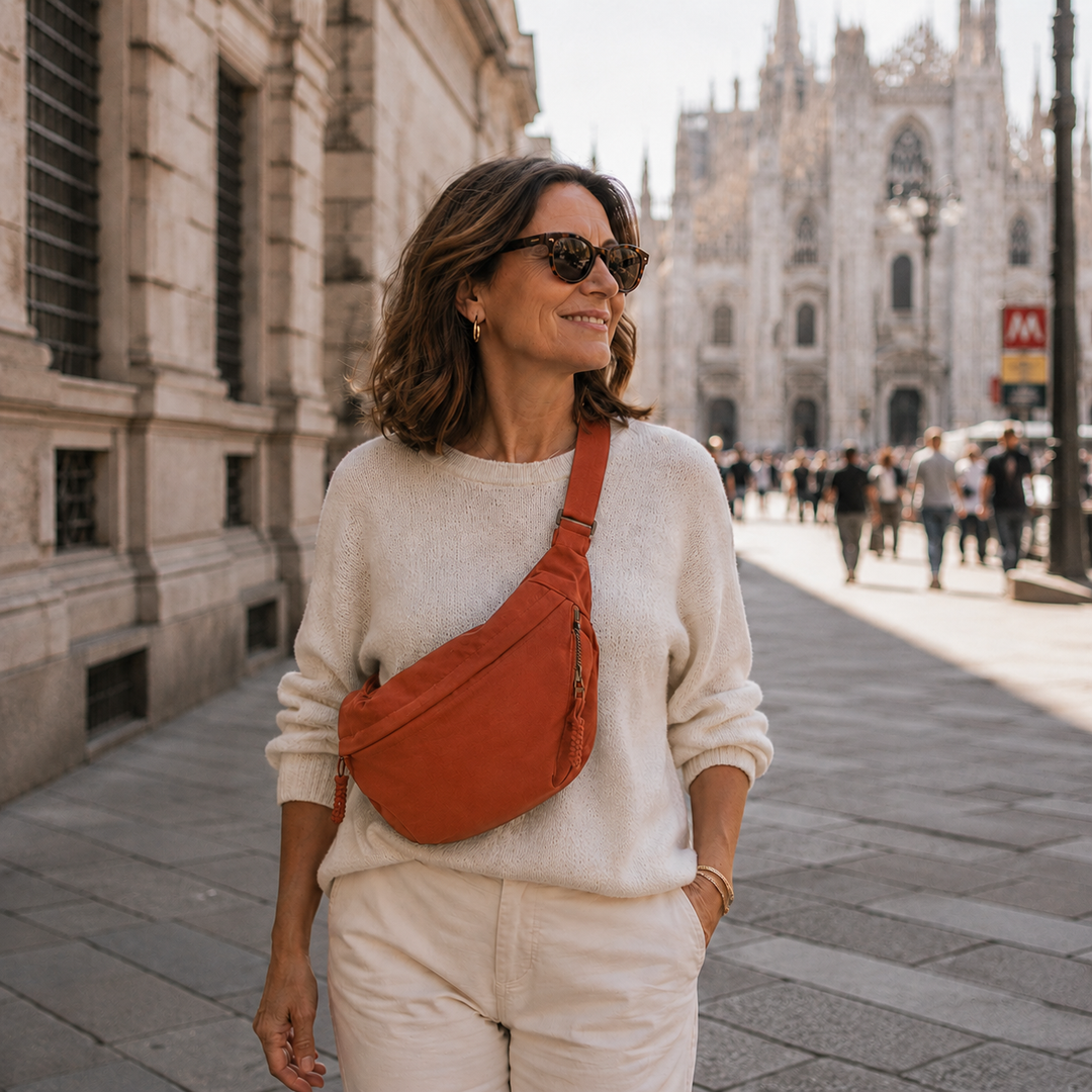 GIOIA™ - CRESCENT SHOULDER BAG
