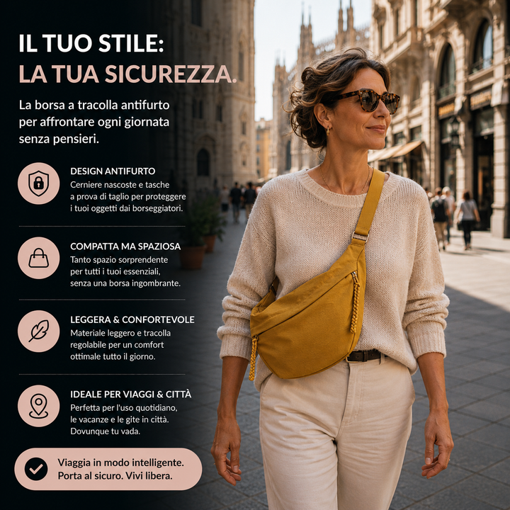 LUCE™ - CRESCENT SHOULDER BAG