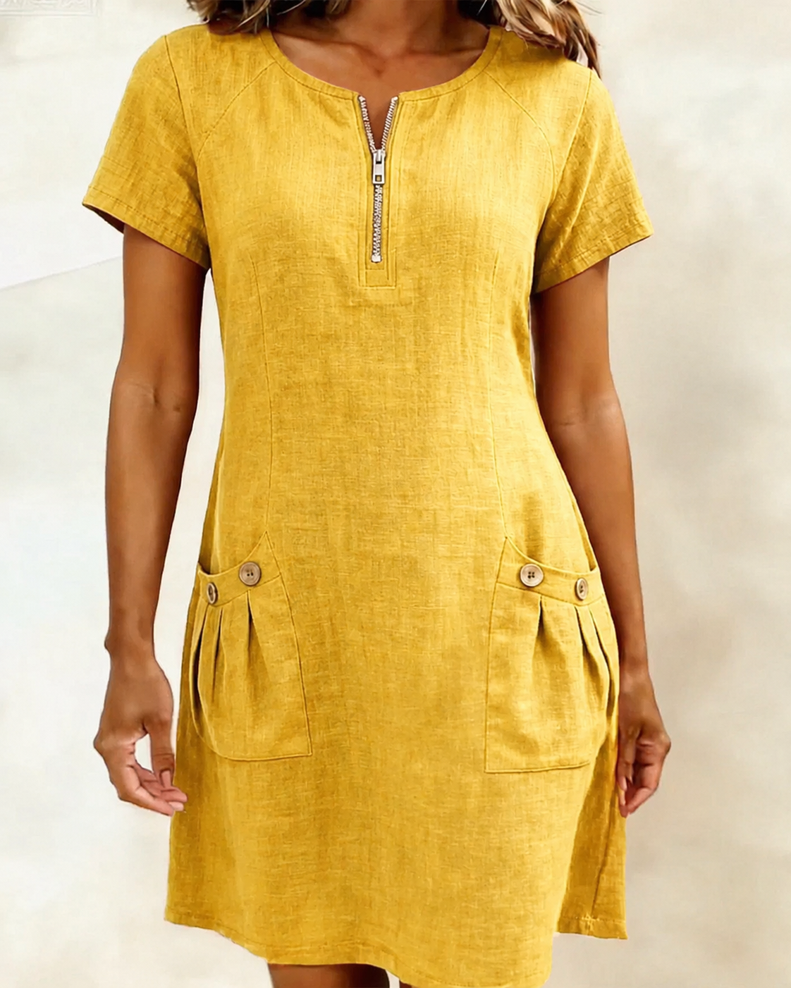LINA™ - RELAXED A-LINE DRESS