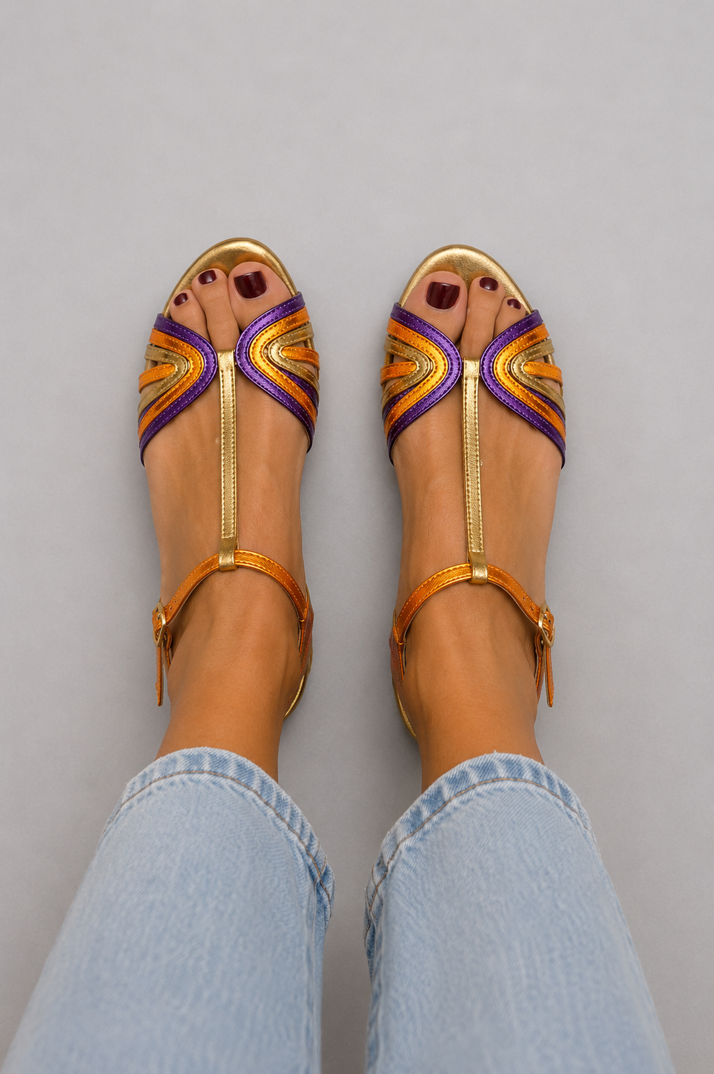 VIVIANA™ - MEDITERRANEAN ANKLE-STRAP SANDALS