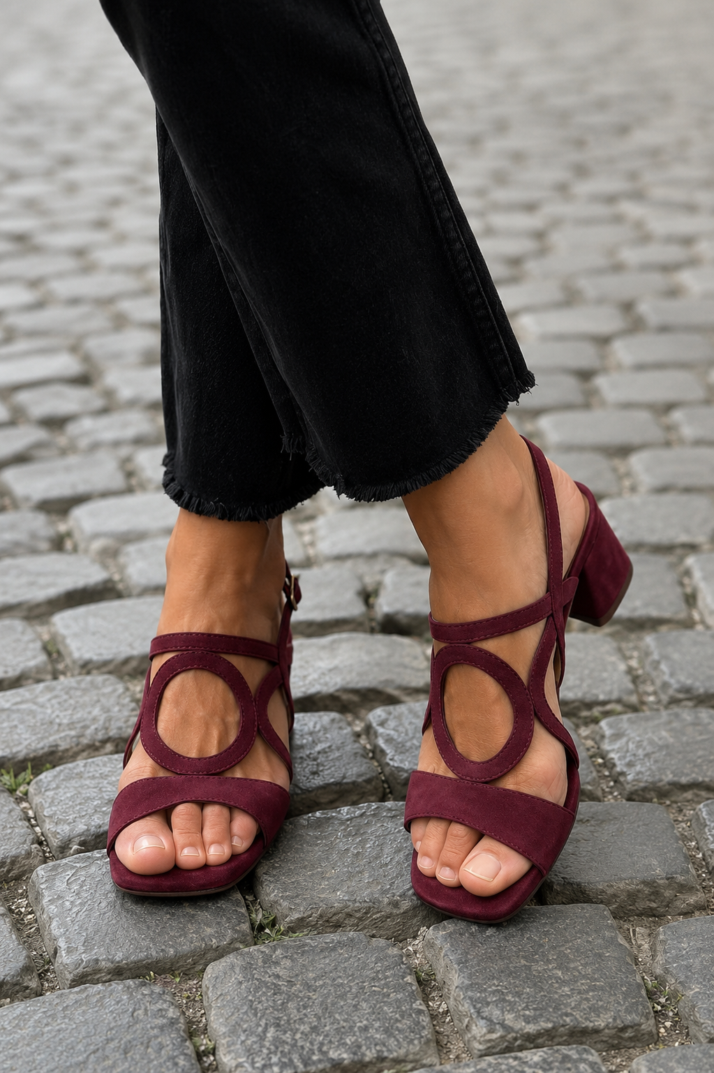 VALENTINA™ - VIBRANT LOW-HEEL SANDALS
