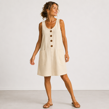 MAUD™ - FLOWING U-NECK DRESS