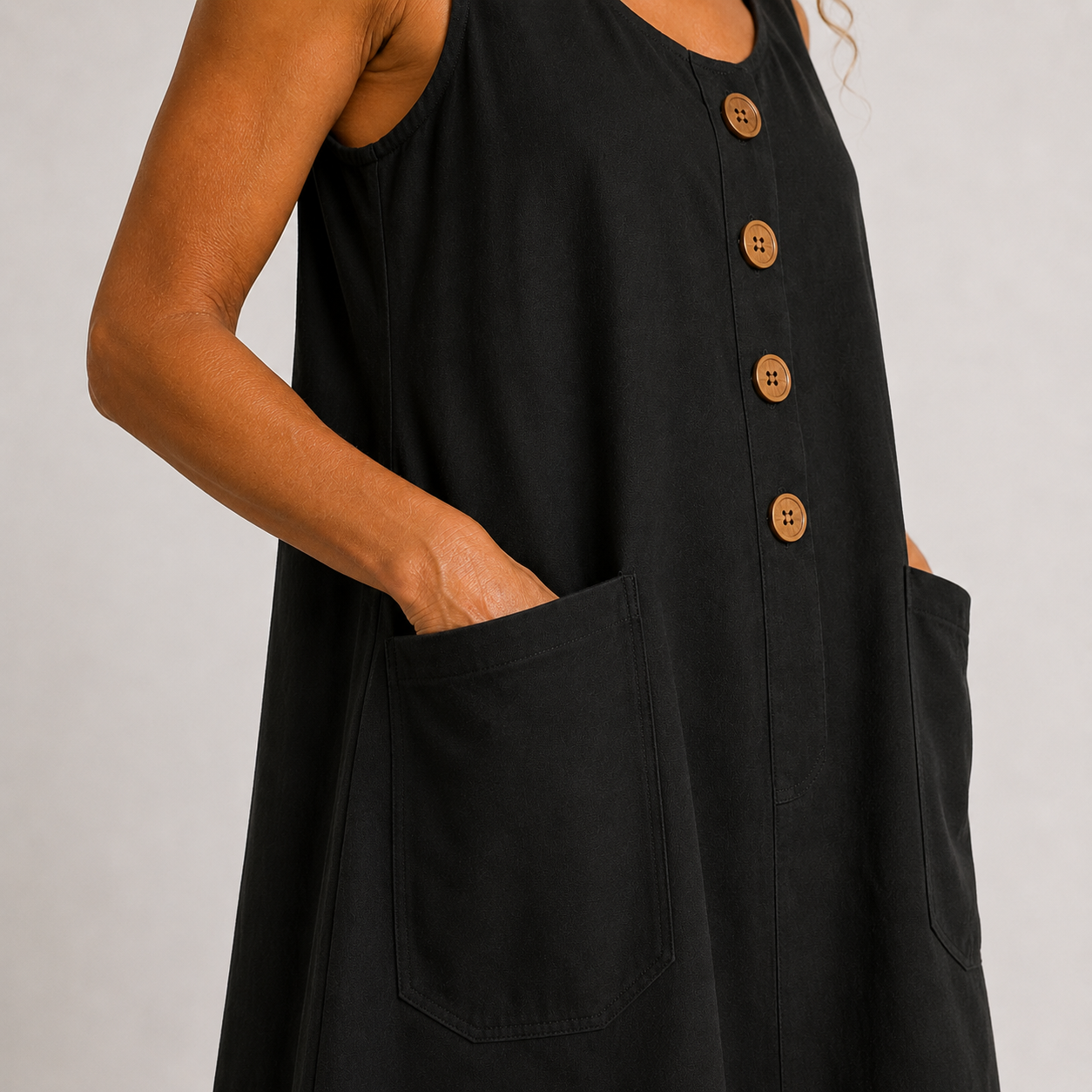 MAUD™ - FLOWING U-NECK DRESS