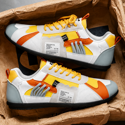 GIOVANNI™ - RETRO COLOUR-BLOCK SNEAKERS