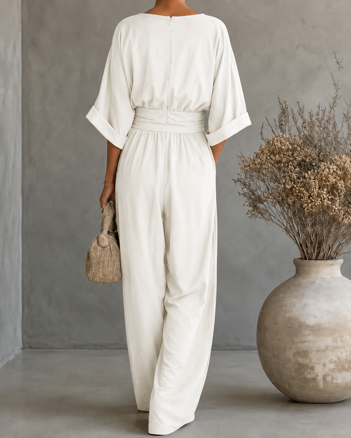 ELOISE™ - FLOWING V-NECK JUMPSUIT
