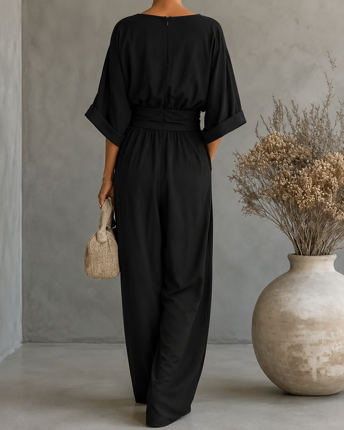 ELOISE™ - FLOWING V-NECK JUMPSUIT