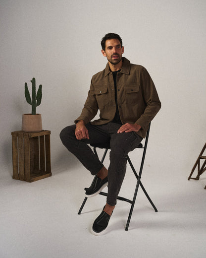 Antaradus - Whitman Leather Slip-On Sneakers