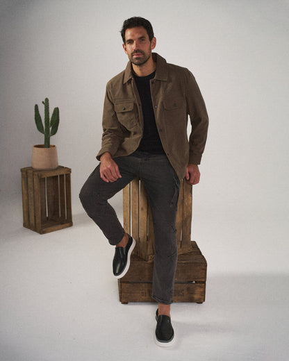 Antaradus - Whitman Leather Slip-On Sneakers