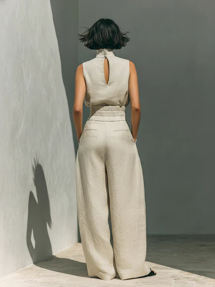 FLOR™ - MINIMALIST TANK & TROUSERS SET
