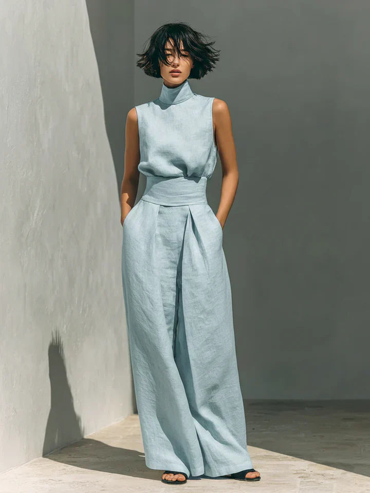 FLOR™ - MINIMALIST TANK & TROUSERS SET