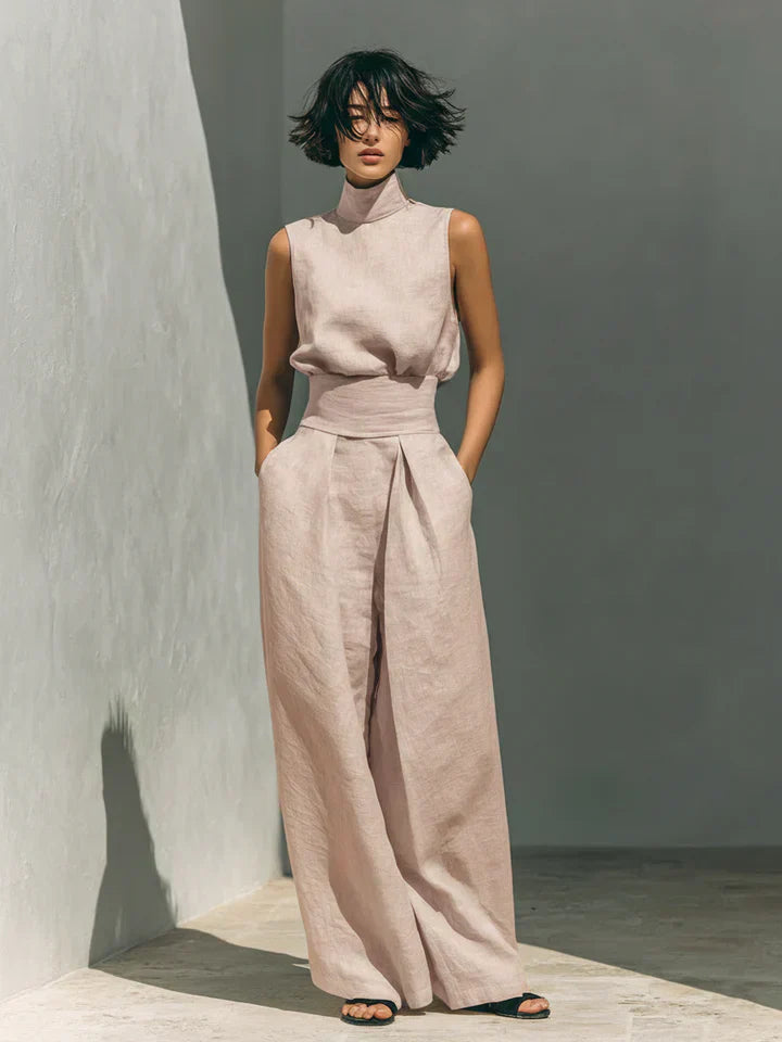 FLOR™ - MINIMALIST TANK & TROUSERS SET