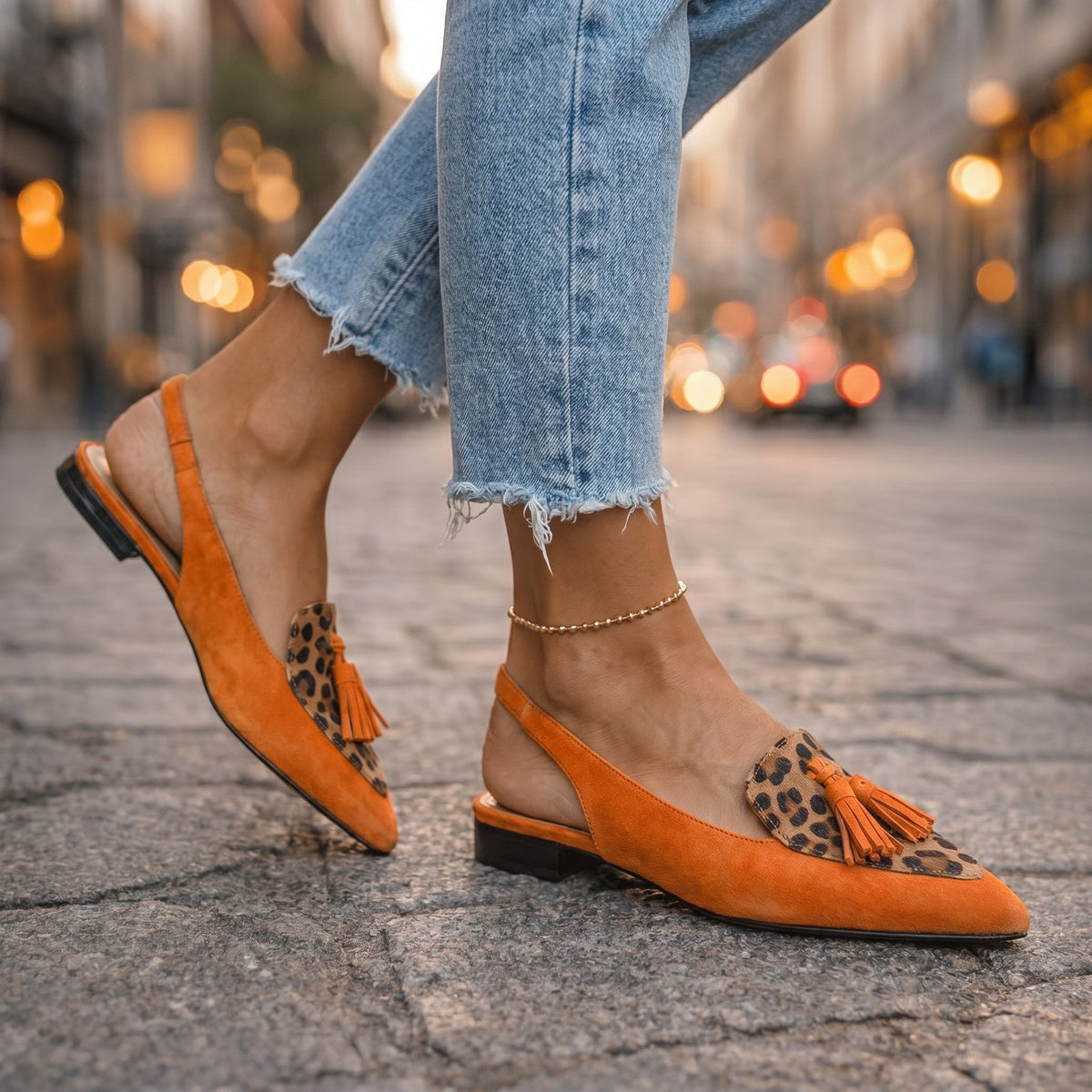 GISELLE™ - TASSEL POINTED SANDALS
