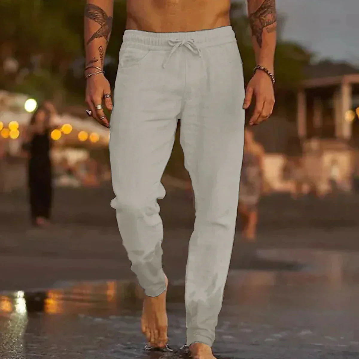 FENWICK™ - LINEN BEACH PANTS
