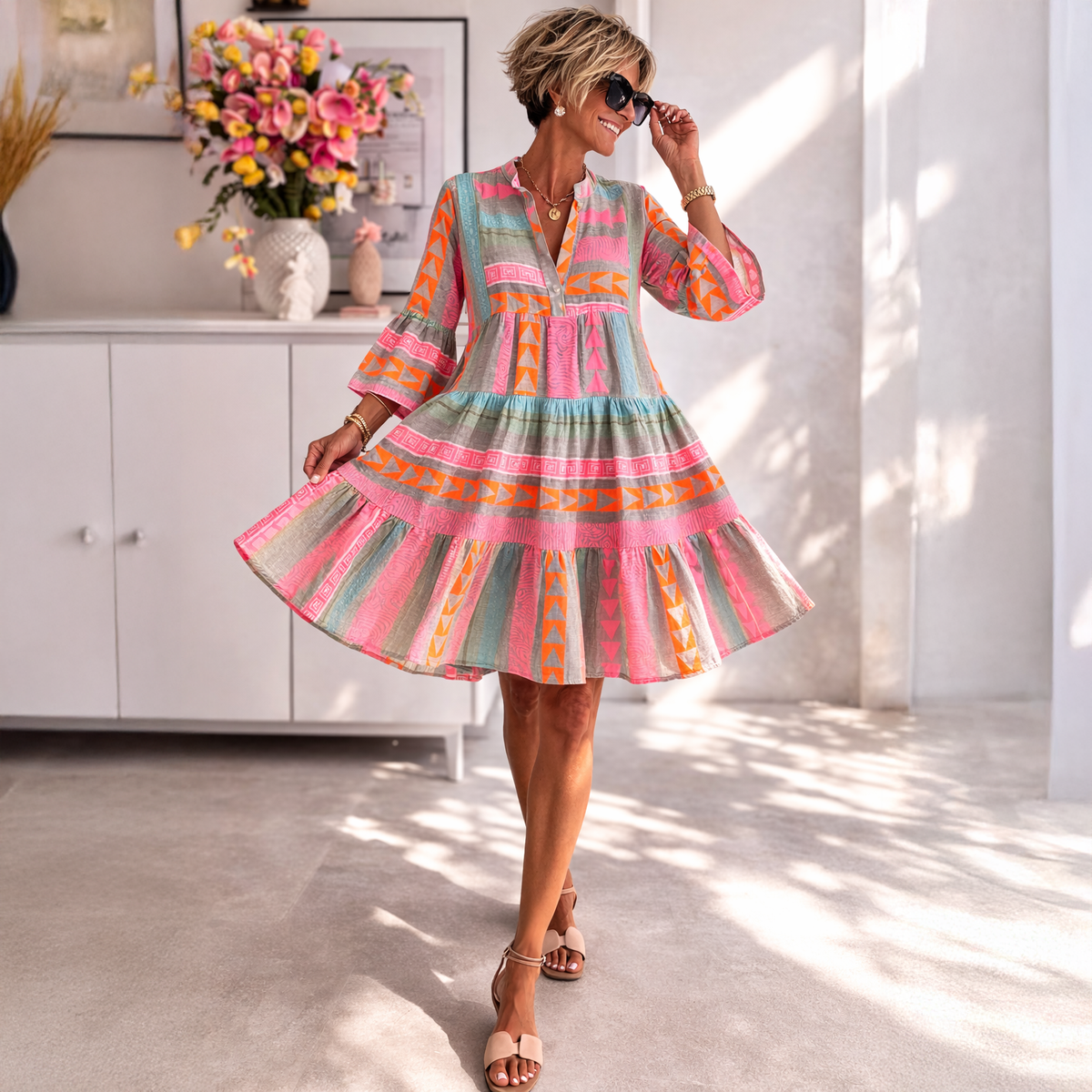 FLOATMIDI™ - MIDI DRESS