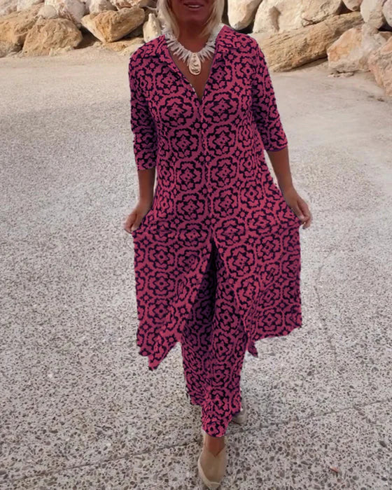 SARA™ - BUTTON-FRONT TWO-PIECE SET