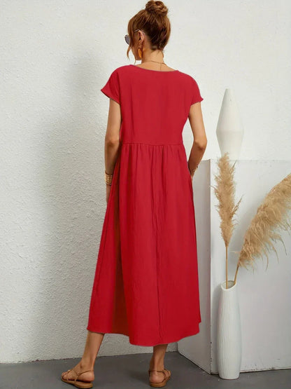 Antaradus - Gabrielle Flowing Midi Dress