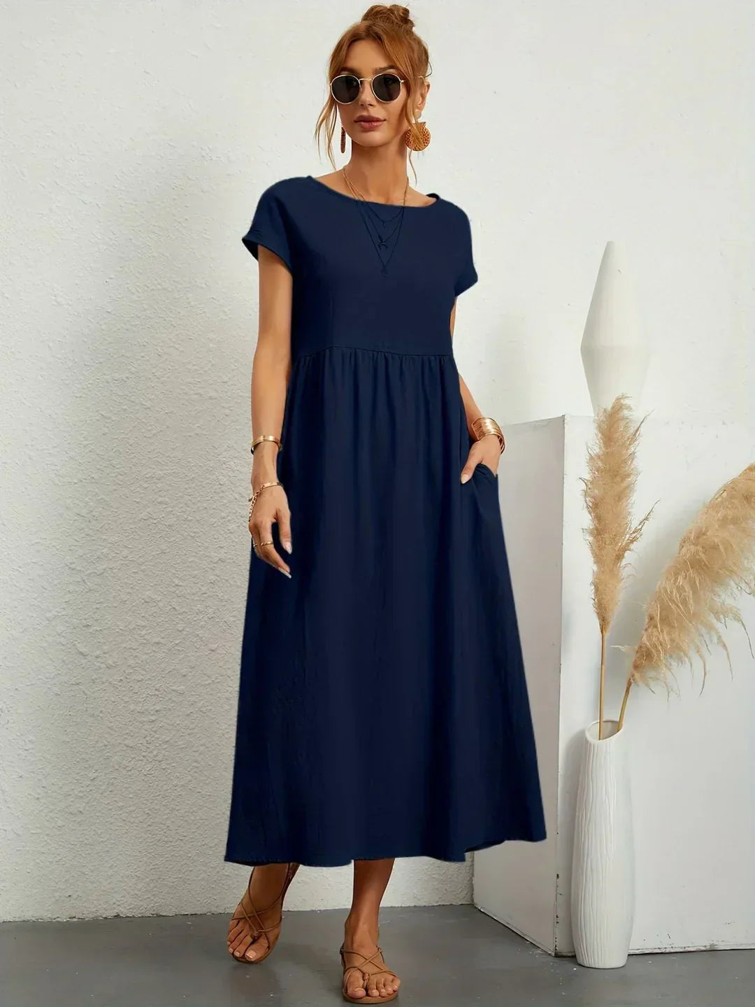 GABRIELLE™ - FLOWING MIDI DRESS