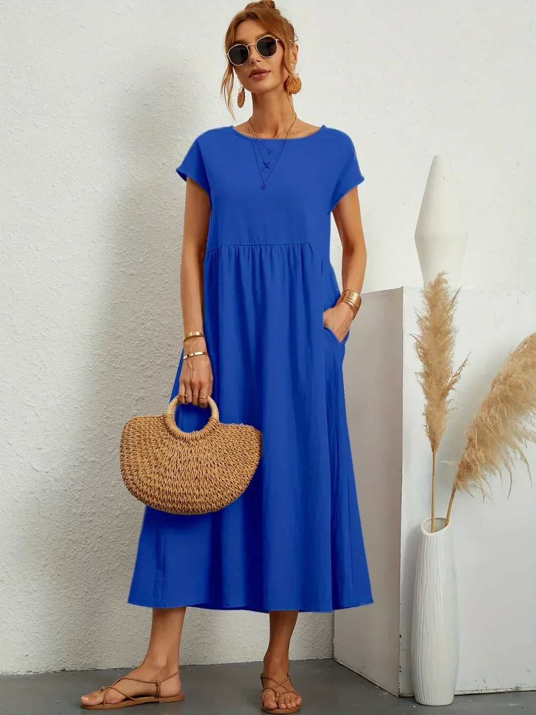 GABRIELLE™ - FLOWING MIDI DRESS