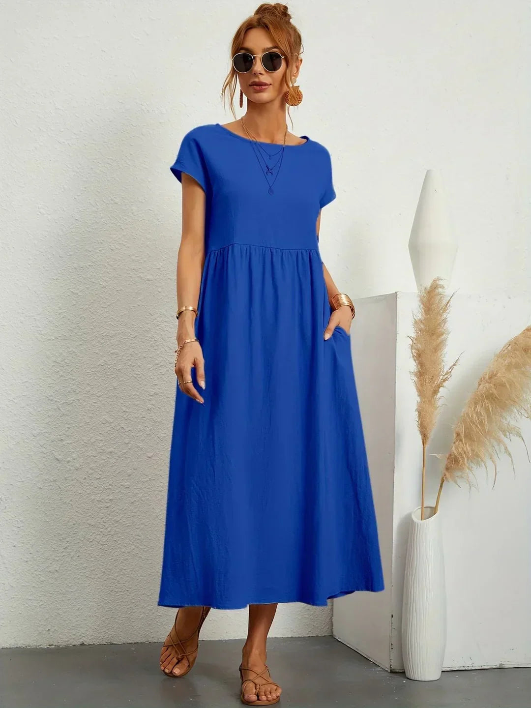 GABRIELLE™ - FLOWING MIDI DRESS