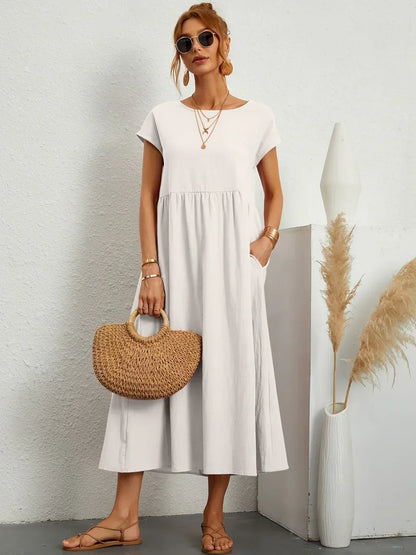 GABRIELLE™ - FLOWING MIDI DRESS