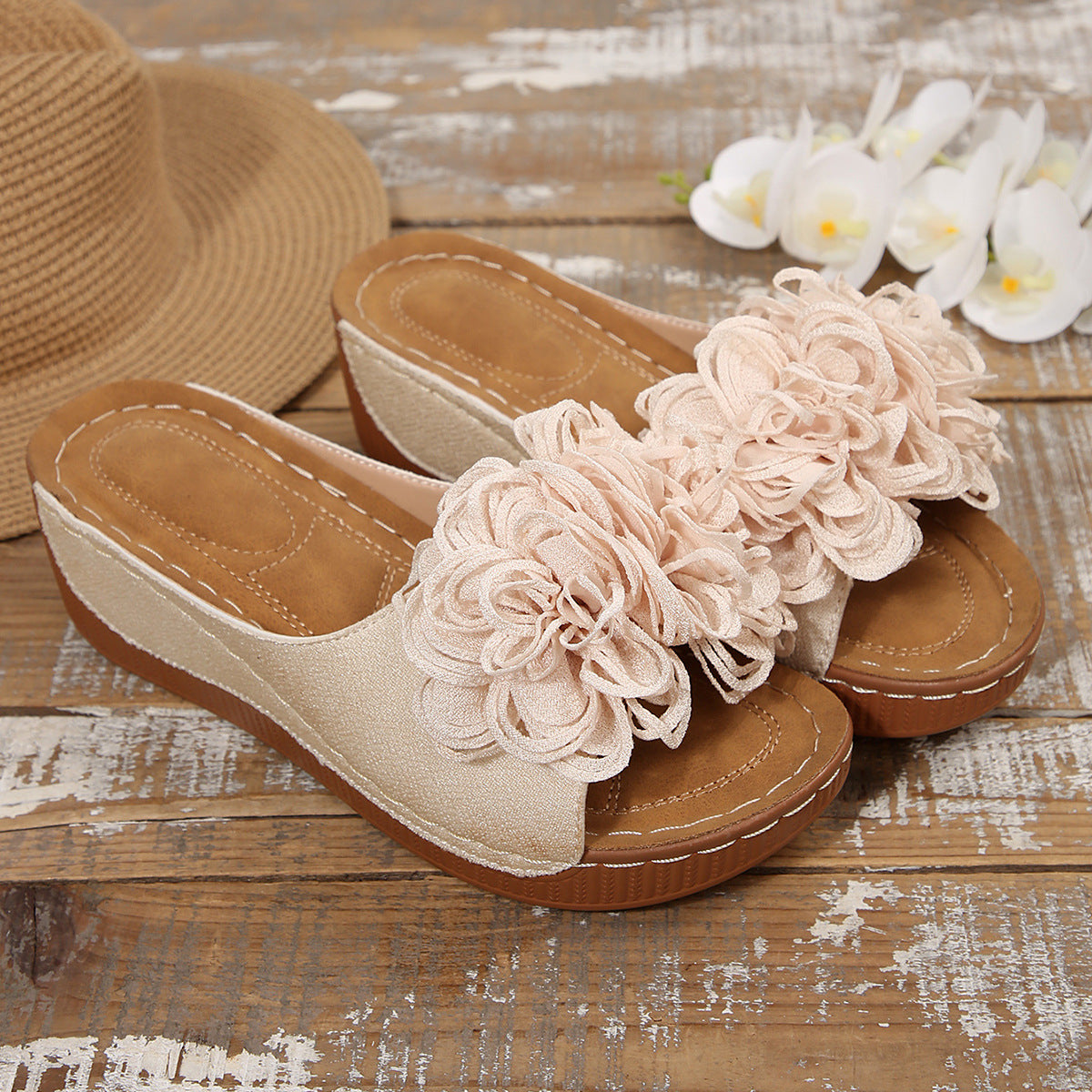 Women's new summer platform wedge sandals