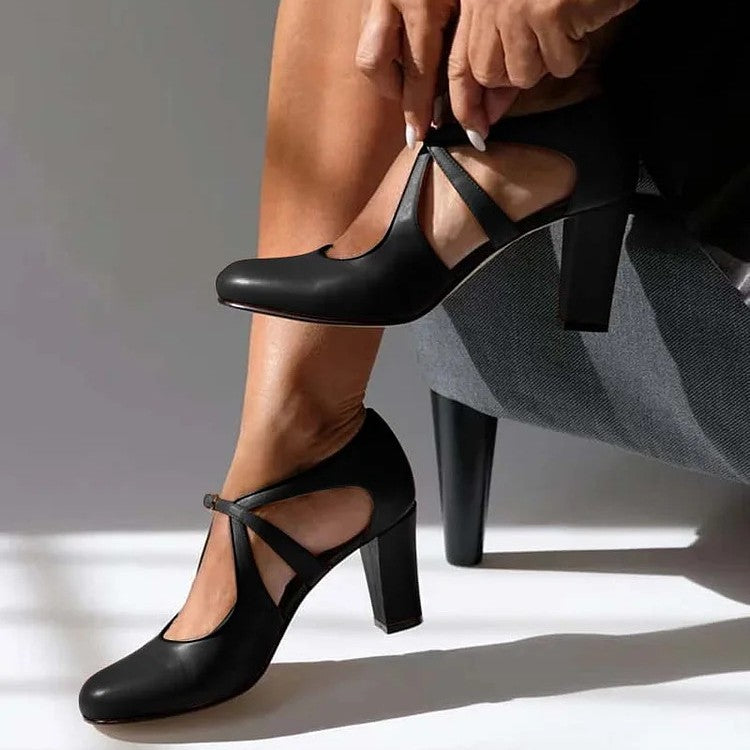 JONNA™ - LEATHER HEELS