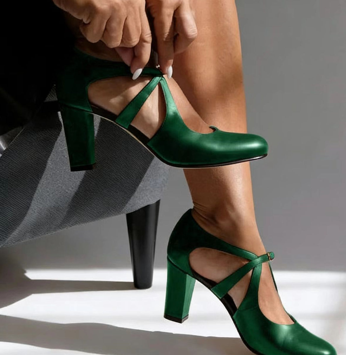 JONNA™ - LEATHER HEELS