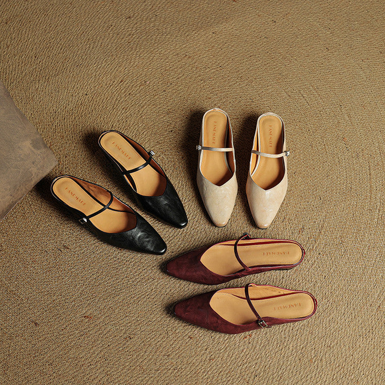 ORELLA™ - POINTED-TOE MULES
