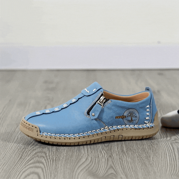 ELIRA™ - SLIP-ON ZIP LOAFERS