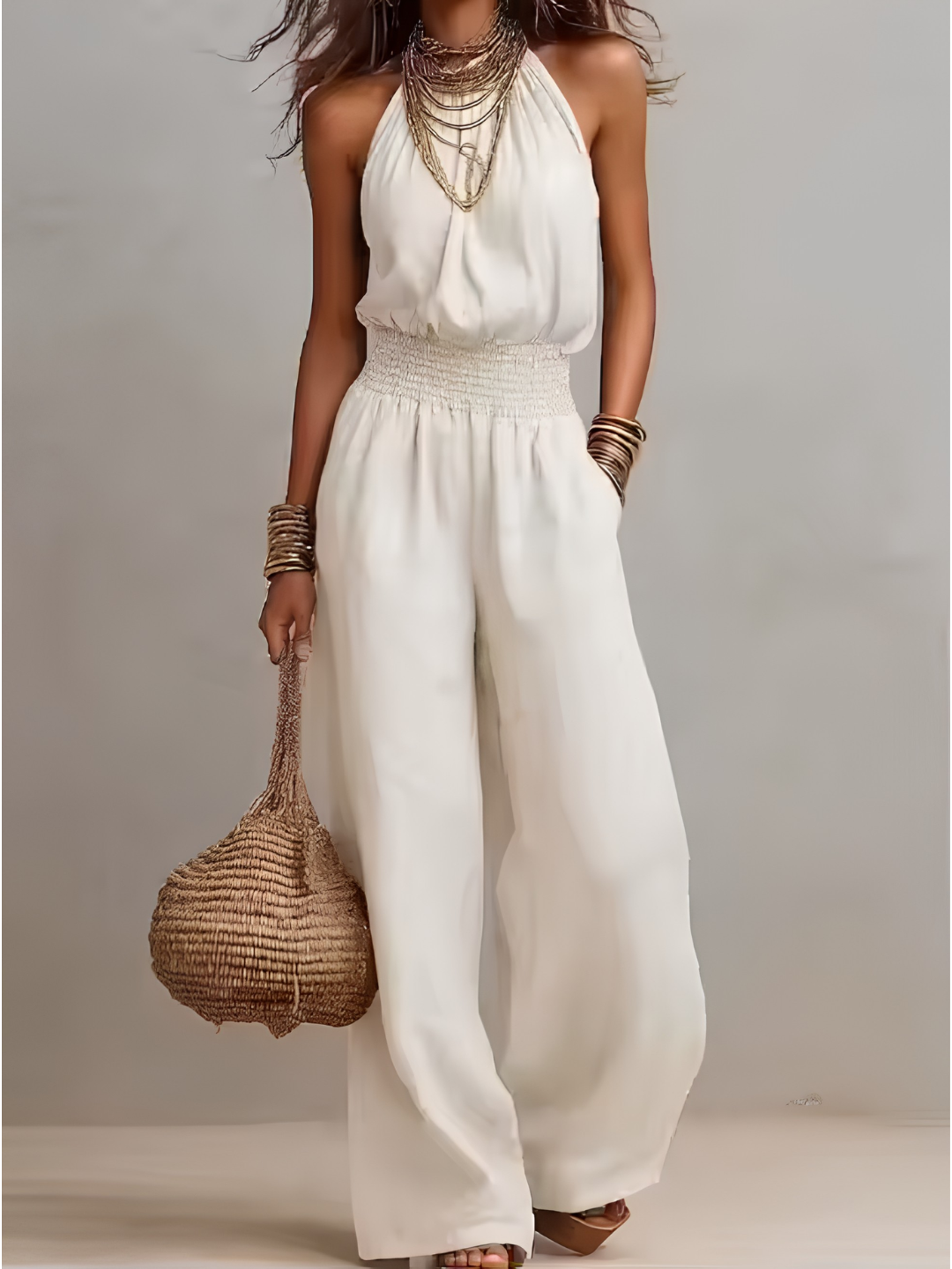VALERIA™ - HALTER JUMPSUIT