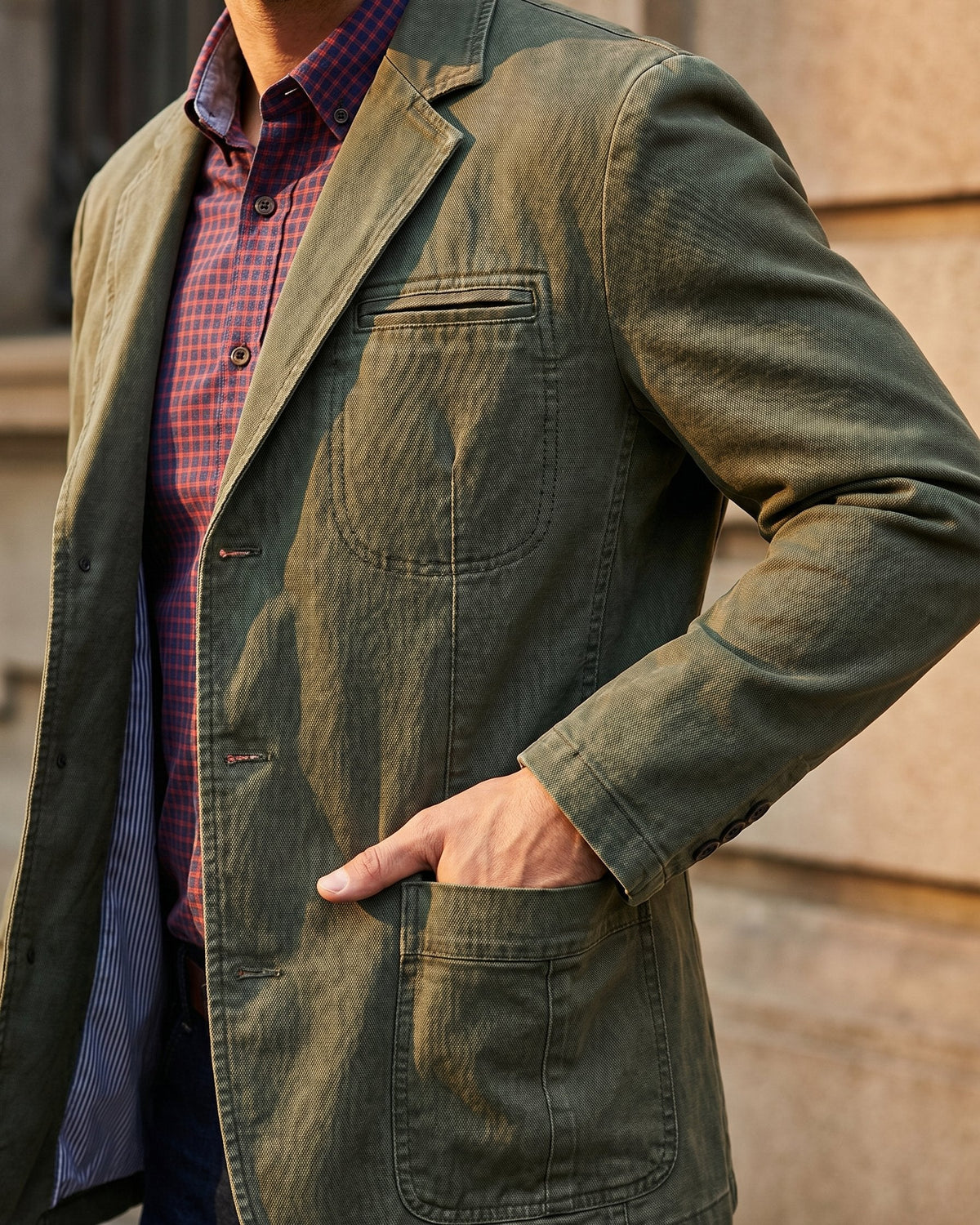 SALVATORE™ - STRUCTURED BLAZER