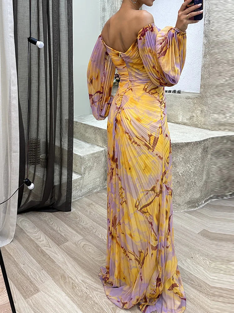 MAILI™ - ELEGANT FITTED MAXI DRESS
