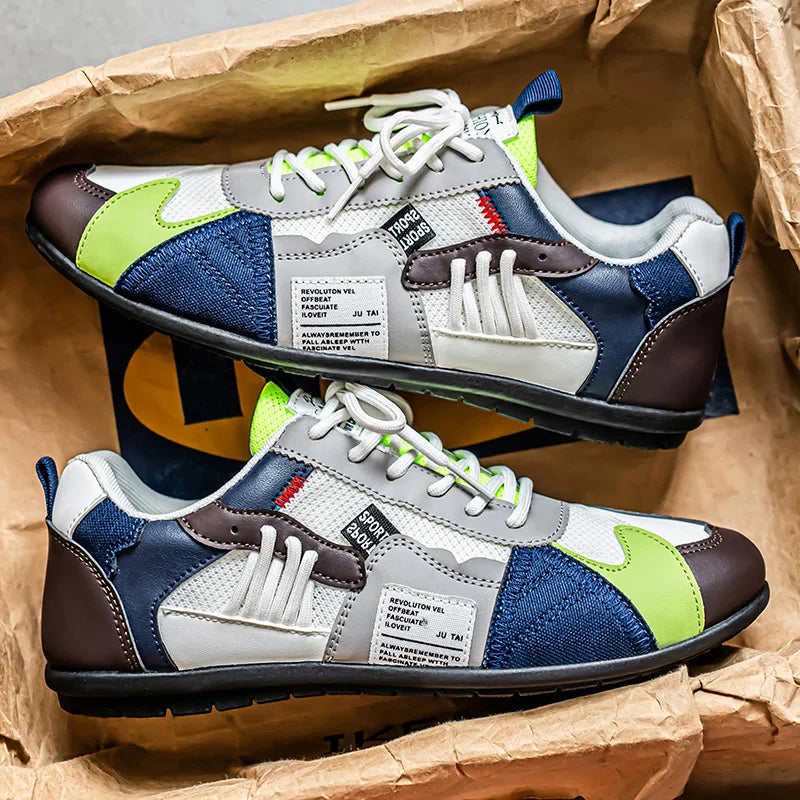 GIOVANNI™ - RETRO COLOUR-BLOCK SNEAKERS