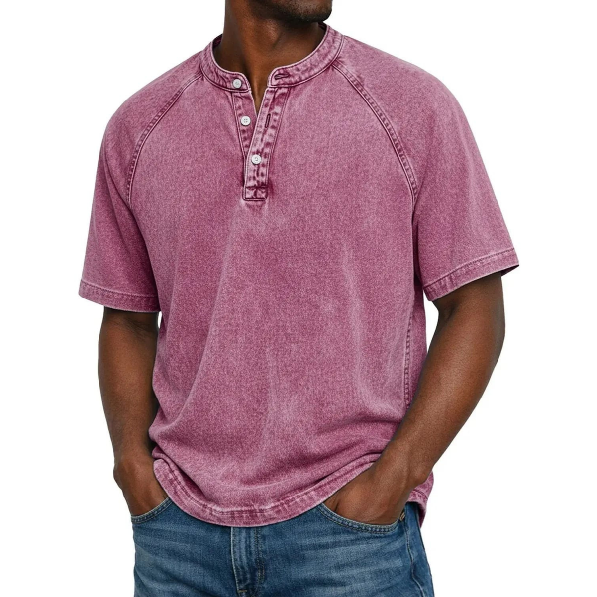 CAZEL™ - NAUTICAL HENLEY SHIRT