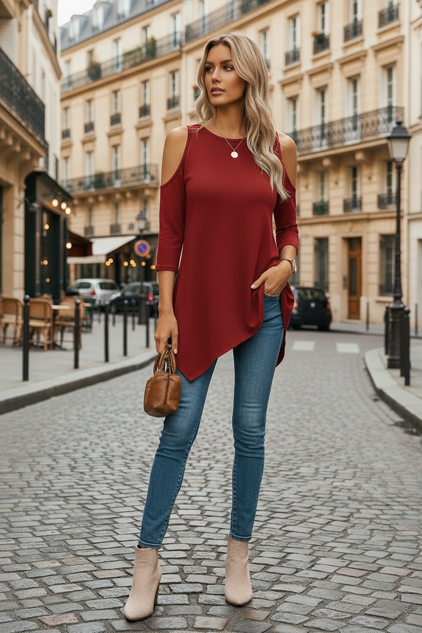 MERYLYN™ - KNIT TOP