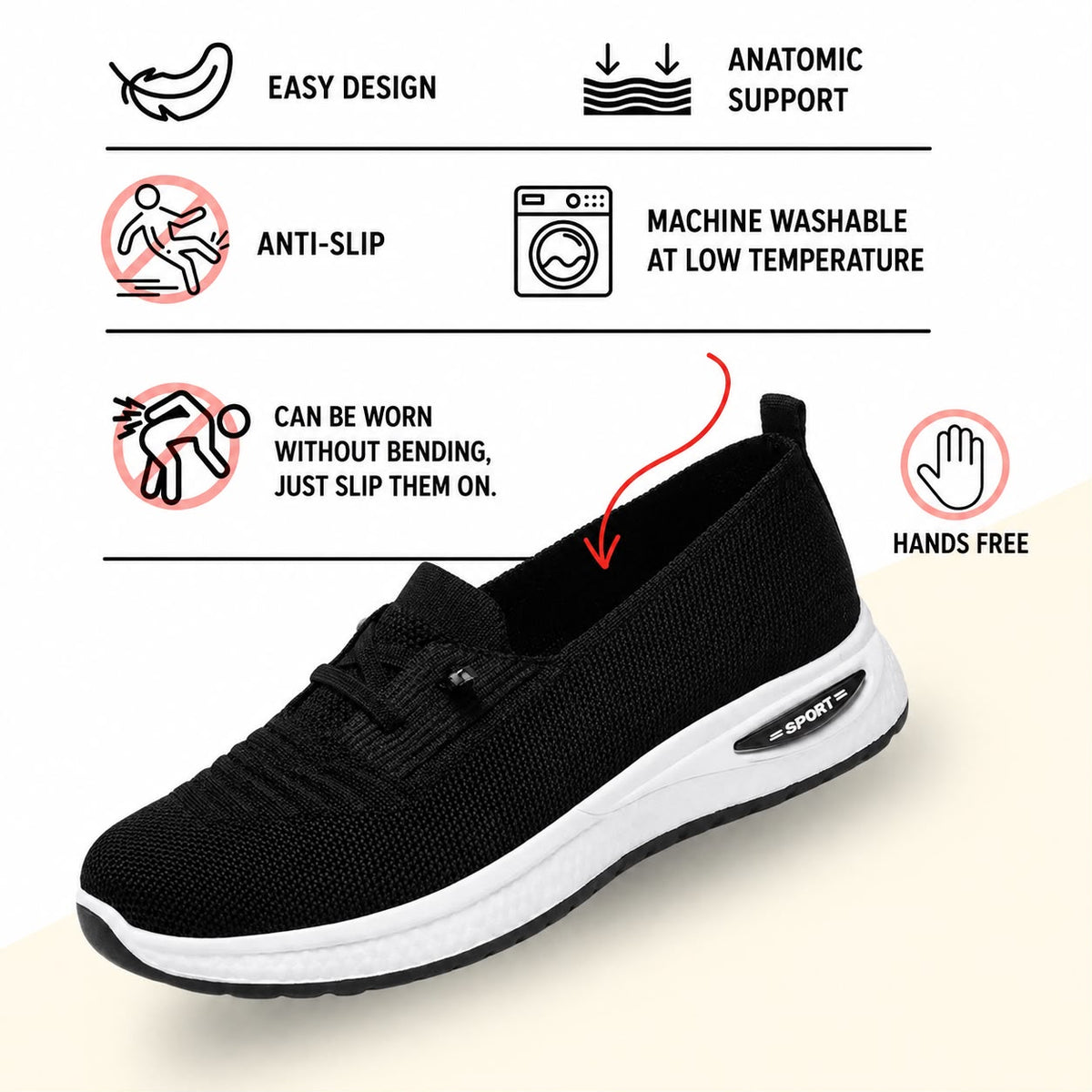 STRIDEFLOW™ - BREATHABLE CASUAL SNEAKERS