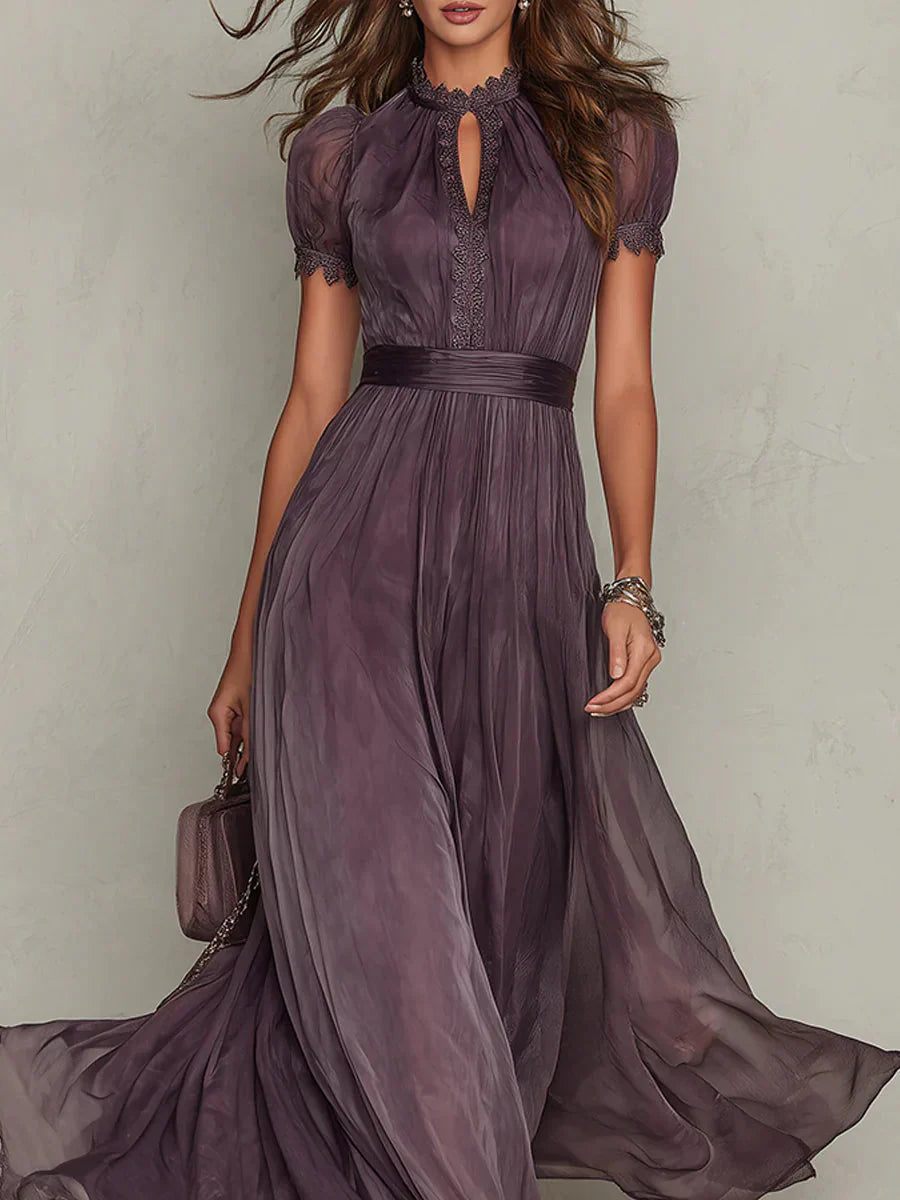 VIOLETTE™ - PURPLE FLOW DRESS