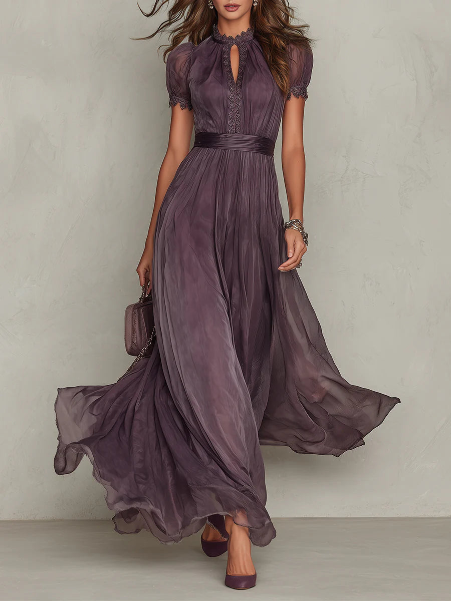 VIOLETTE™ - PURPLE FLOW DRESS
