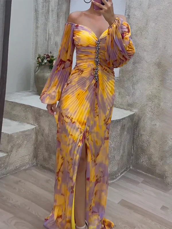 MAILI™ - ELEGANT FITTED MAXI DRESS