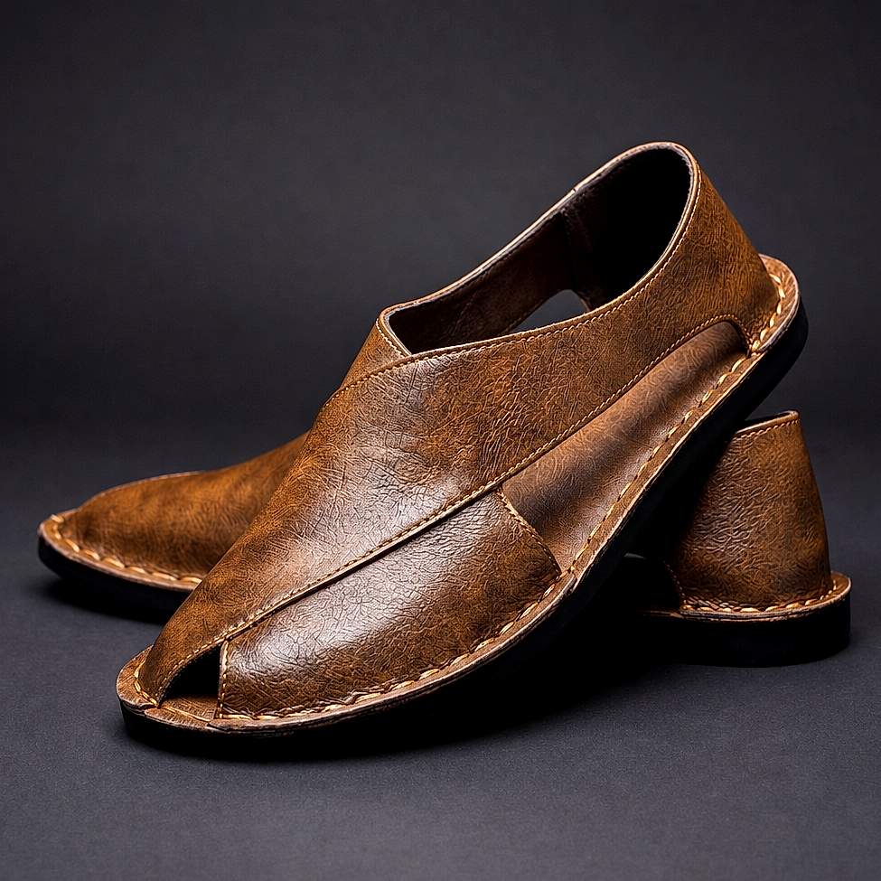 STEFANO™ - STITCHED SLIP-ON MULES