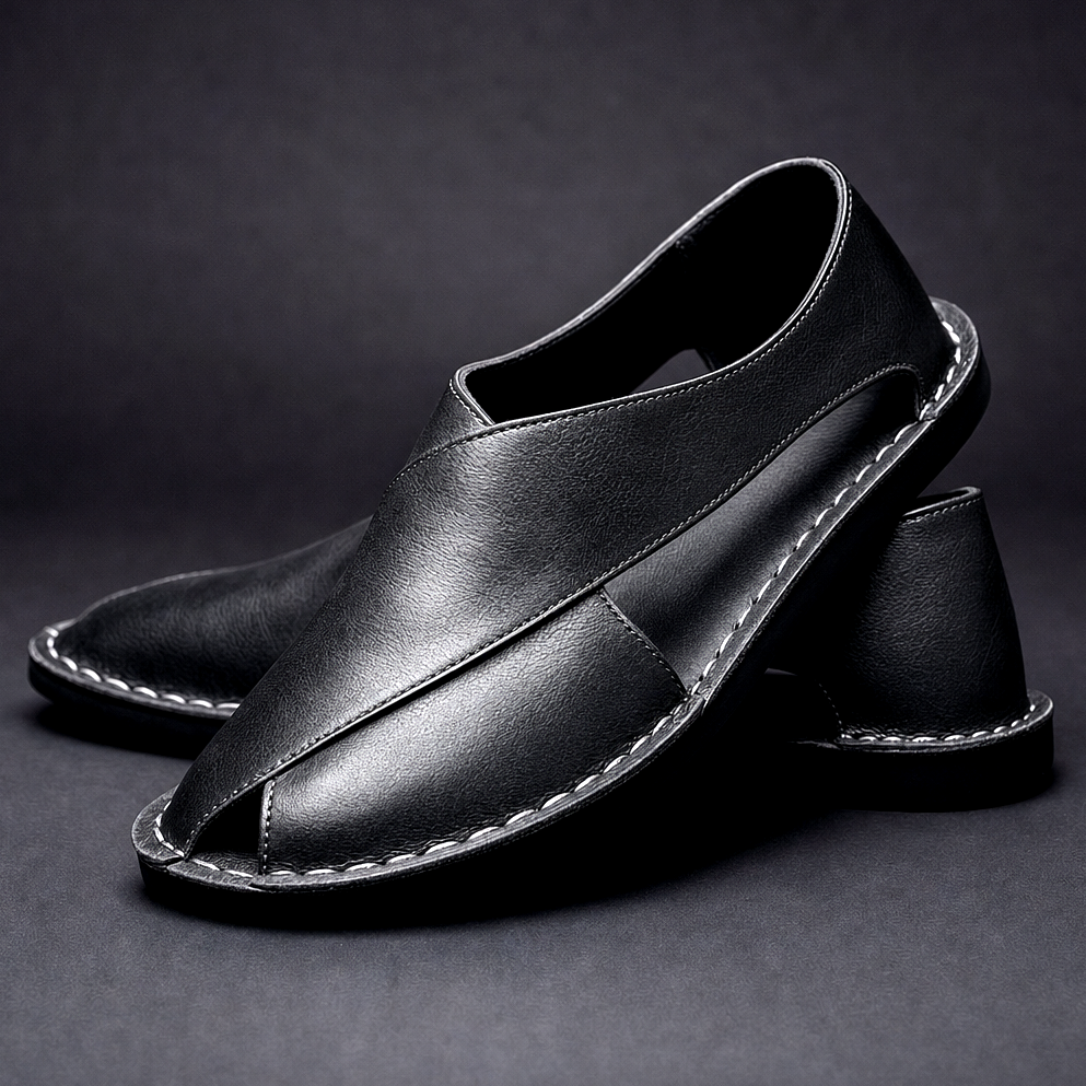 STEFANO™ - STITCHED SLIP-ON MULES