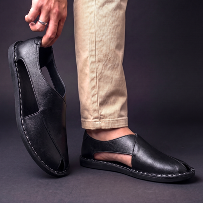 STEFANO™ - STITCHED SLIP-ON MULES