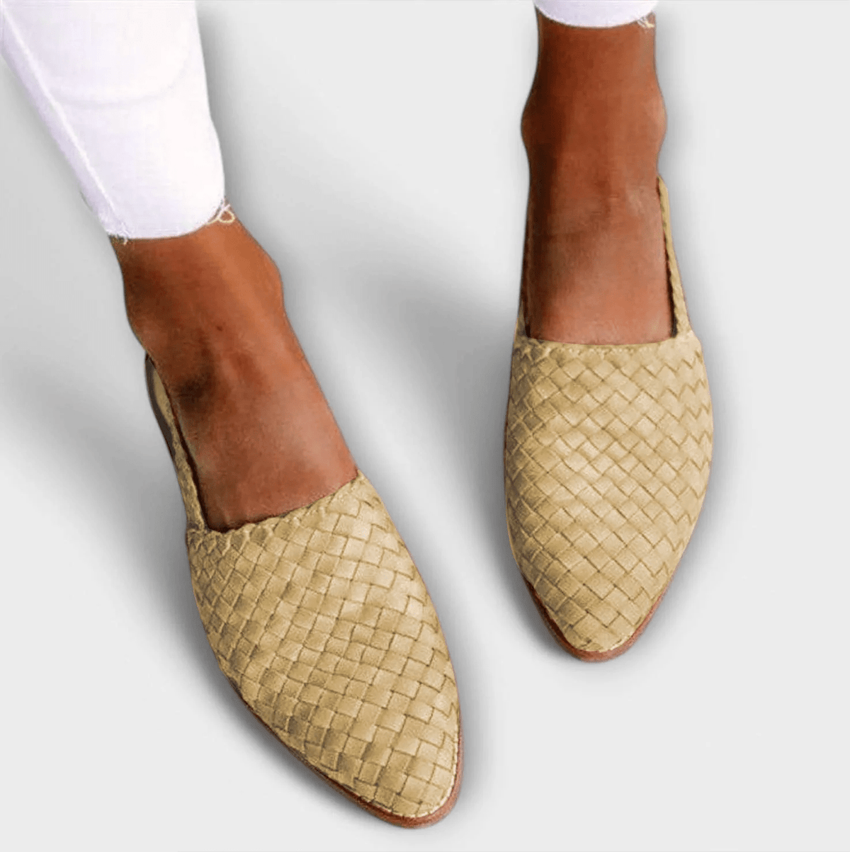 AURELINE™ - WOVEN SLINGBACK LOAFERS