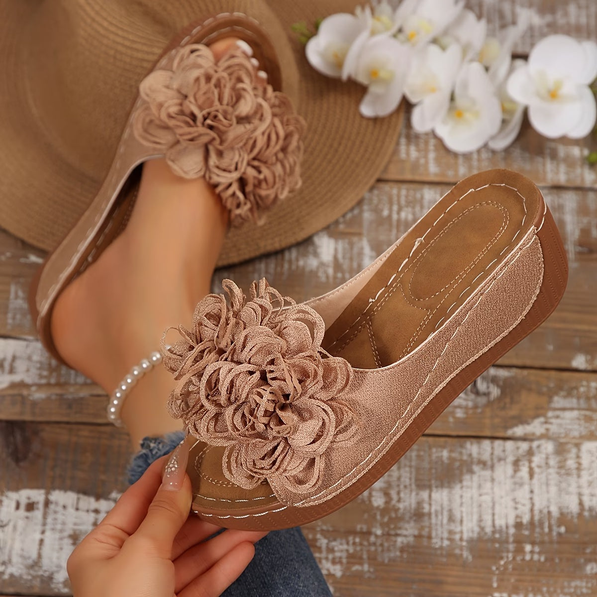 Women's new summer platform wedge sandals