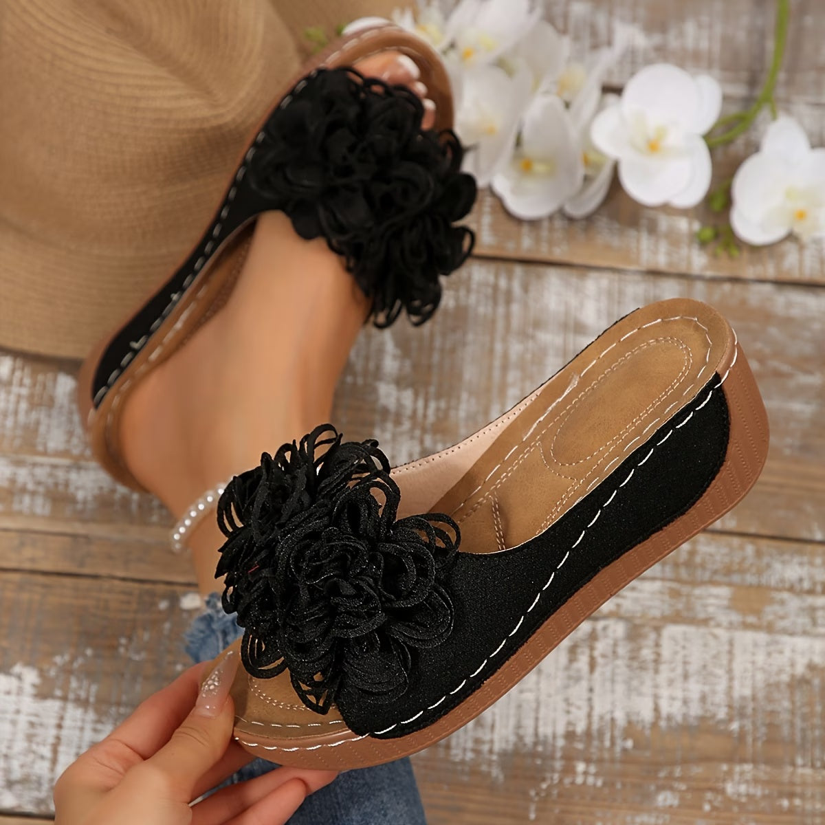 Women's new summer platform wedge sandals