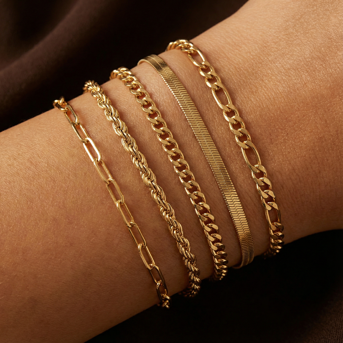 ELLEN™ - GOLD BRACELET SET