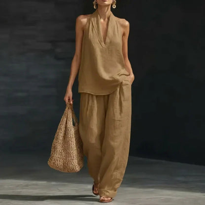 AINHOA™ - BATWING SLEEVE TWO-PIECE SET