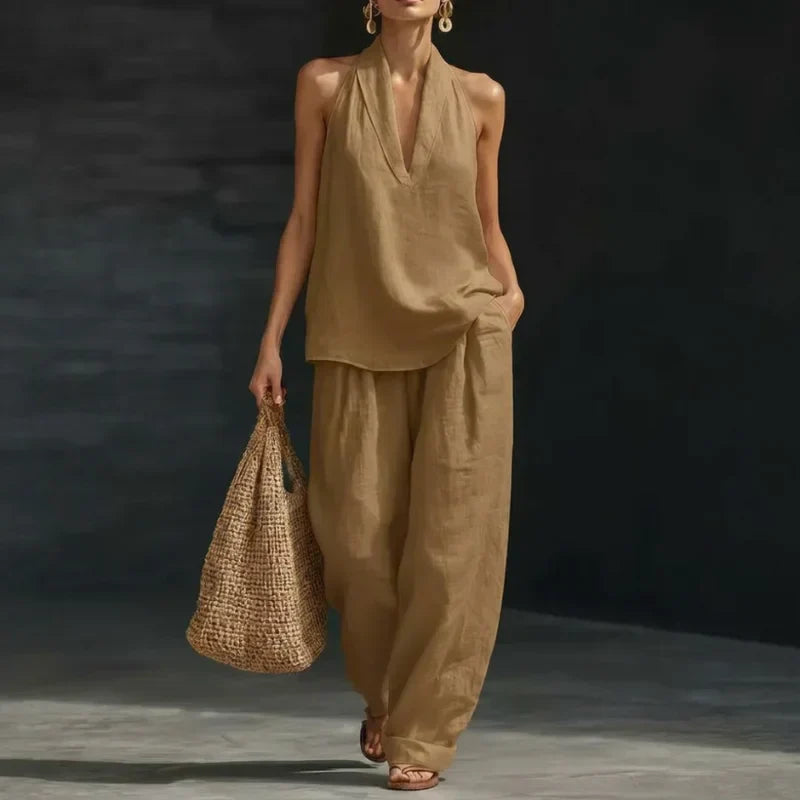 AINHOA™ - BATWING SLEEVE TWO-PIECE SET