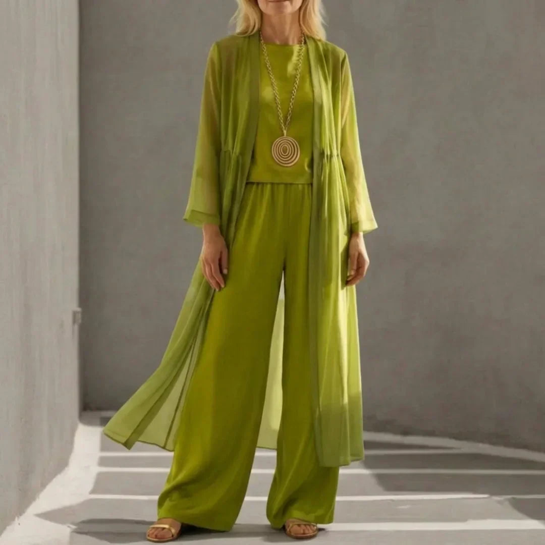 ELVIRA™ - THREE-PIECE CARDIGAN SET